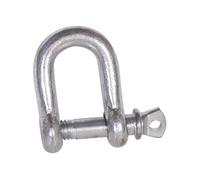 Manille droite standard - Ø 10 mm - Entraxe 18 mm - H.41 mm - CMU 400 kg - 5230FG