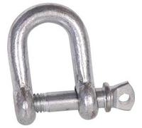 Manille droite standard LEVAC - Ø 8 mm - Entraxe 16 mm - H.37 mm - CMU 250 kg - 5230DG G