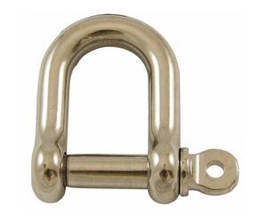 Manilles droites à piton à oeil inox - diamètre axe 10 mm - 5 pièces PRAMAC