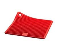 Manique en silicone carrée rouge - Mastrad - Rouge - Silicone Rouge G