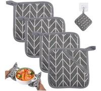 Manique et gants de cuisine résistants à la chaleur