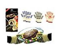 Manique Gant Anti Chaleur Four Barbecue Cuisine Noir G