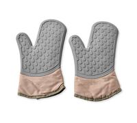 Maniques Cuisine Gants de cuisine Doublure en coton épais isolante thermique Gants résistants au four Taille universelle 1 Paire