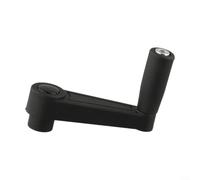 Manivelle 16 mm D avec kit de clé (10 mm) | Convient aux arbres en D de 8 mm, corps en nylon renforcé, noyau en acier traité thermiquement, comprend des vis hexagonales