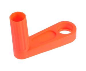 Manivelle de Rechange Plastique, pour Enrouleur de Tuyau D'arrosage Orange | Remplace un Ancien Élément Cassé, Installation Simple, Collecte le Flexible, Usage Facile au Jardin