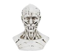 Mannequin Humain Professionnel Demi-Corps Statue pour Esquisse en Résine Figurine de Dessin Mannequin pour Croquis avec Détails du Visage et Lignes Musculaires