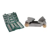 Mannesmann 53255 Coffret tarauds et filières 110 pièces (Import Allemagne) & BGS 3069 - Peigne à filets double 52 feuilles - métrique 0,25-6,0 mm, Whitworth 4G - 62G