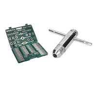 Mannesmann 53255 Coffret tarauds et filières 110 pièces (Import Allemagne) & KS Tools 331.0660 Porte taraud réversible à cliquet M3,0 10