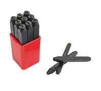 Mannesmann Set de poinçons 6 mm – 9 pièces