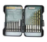 Brüder Mannesmann Coffret forets et embouts M54325 – 16 pièces, 1,5–6 mm