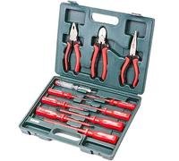 Mannesmann Jeu d'outils pour électricien M11240 – Valise 11 pièces