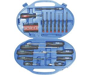 Mannesmann M11242 Screwdriver Set 42-Piece