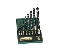 Brüder Mannesmann M54308 Jeu de forets pour le bois 8 pièces 3 mm, 4 mm, 5 mm, 6 mm, 7 mm, 8 mm, 9 mm, 10 mm 1 pc(s)