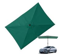 Manolyee Housse De Parapluie | 2x3m Rectangulaire Toile De Remplacement pour Parasol | Housse Imperméable pour Parasol Déporté Jardin Arrière-Cour