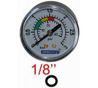 Manomètre 1/8 pouces pour filtre à sable cantabric, lamiclair, platiclair plus 8-10m3/h