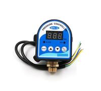Manomètre, 1pc WPC-10 pressostat d'eau numérique afficha numérique WPC 10, contrôleur de pression électronique for pompe à eau avec adaptateur G1/2"