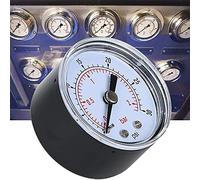 Manomètre axial TS-Y40Z8 Y40 1/8 BSPT adapté à la pression d'air pression d' pression d'eau (0-30psi, 0-2bar)