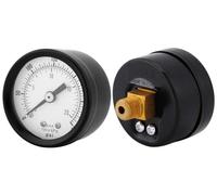 Manomètre compact de 0 à 20 bars / 0 à 300 PSI, avec boîtier métallique