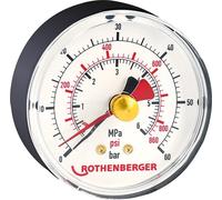 Manomètre de rechange Rothenberger R 1/4" à RP 50
