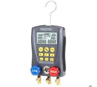 Manomètre de réfrigération numérique, testeur de collecteur de pression sous vide, testeur de température CVC, jauge de collecteur