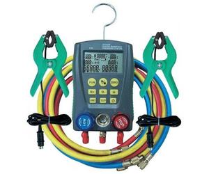 Manomètre électronique - mallette 3 flex tous gaz et vannes - OM20 EID