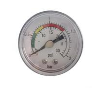 Manomètre en acier inoxydable pour pompe à filtre à sable Intex 35,6 cm, barre à double échelle PSI, pièce de rechange pour filtre de piscine avec connexion filetée