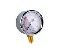 Manomètre gaz radial sec (63 mm) - Diamètre: 63 mm - Raccord vertical 1/4 DIFF