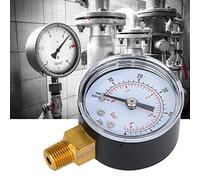 Manomètre mécanique 1/8 pouces BSPT pour air eau (0-60psi, 0-4bar)
