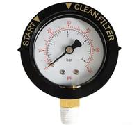 Manomètre Pression Piscine 2" IP67 Anti-Buée pour robuste Manomètre | Acier 304, Ã©tanche IP67, anti-condensation, lecture claire, extÃ©rieur temps