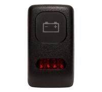 Manomètre voltmètre digital de batterie 10 à 15,5V DIGIFIZmini type GL pour VW Golf 2 (08/1983-10/1991)