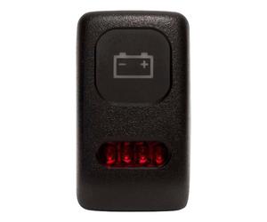 Manomètre voltmètre digital de batterie 10 à 15,5V DIGIFIZmini type GL pour VW Golf 2 (08/1983-10/1991)