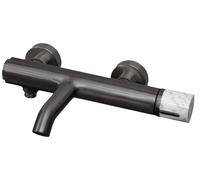 Manopola mitigeur bain-douche mécanique marbre gris gun métal Essebagno