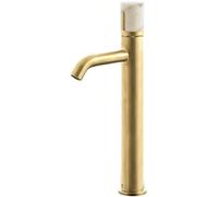 Manopola mitigeur lavabo haut or marbre Essebagno