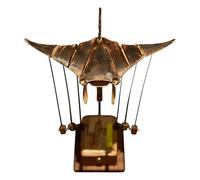 Manta Ray Automate - Décoration de bureau mécanique biologique dynamique | Modèle de raie manta fait à la main - pour maison, bureau, étagère, meuble TV
