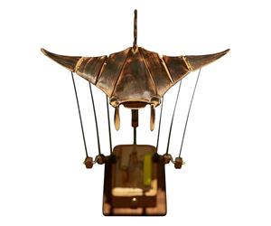 Manta Ray Automate - Décoration de bureau mécanique biologique dynamique | Modèle de raie manta fait à la main - pour maison, bureau, étagère, meuble TV