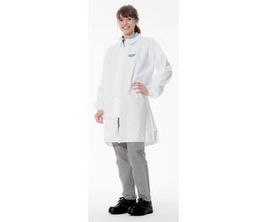 Manteau 3M 4440, blanc, taille S, particulièrement respirant, très léger, avec fermeture éclair, poignets tricotés x50 morceau
