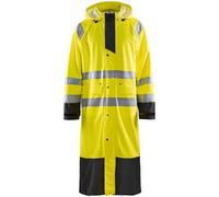 Manteau De Pluie Imperméable Blaklader Haute Visibilité Classe 3 Jaune / Noir M