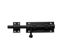 Mantouxixi Verrou coulissant en acier inoxydable 304 - 25,4 cm - Loquet de portail extérieur robuste avec trou de cadenas, serrure de sécurité résistante aux intempéries et à la corrosion pour grange