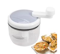 MANUEL DE L' AIR - Crusheur à hachoir à légumes à l'ail Mincer | Petit robot culinaire, outil manuel à la main à la main à la main, broyeur à l'ail pour légumes, gingembre, noix
