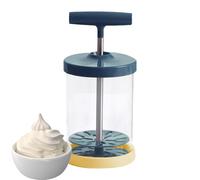 Manuel du conteneur à crème fouettée - Mini distributeur en acier inoxydable, outil de cuisson ergonomique léger | Crème de cuisine polyvalente pour dessert, boissons, salade, facile et confortable d