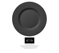 Villeroy & Boch Assiette Manufacture Rock Ø27 cm noir
