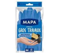 MAPA Gants de Ménage Gros Travaux - Taille M-7/7.5 G