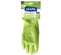 MAPA - Garden Confort - Gant de Jardinage en Latex naturel - Intérieur Bambou et Coton - Doux et absorbant - 1 paire - Taille L