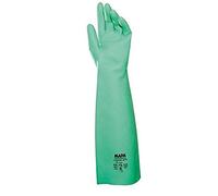 MAPA Gants de manutention Ultranitril 480 - Protection chimique A - Vert - Taille 9