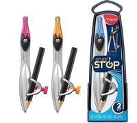 Maped 195210 étude Stop Support universel (Lot de 20) - multicolore (orange, bleu et rose)