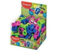 Maped - Taille-crayon Boogy - 1 trou - Plastique, couleurs assorties - 75 pièces