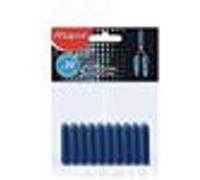 Maped 20 Cartouche d'encre, bleu, dans un blister Bleu G