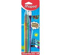 Maped 4 Pinceaux Blister