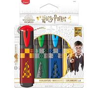 Maped - 4 surligneurs Harry Potter - Surligneurs Pointe Biseautée
