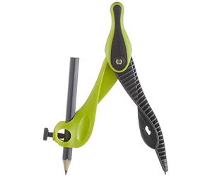 MAPED 46141 Kid'Z Compas Bague Ergonomie Bi-Matière Spécial Apprentissage Pointe Sécurité Couleurs Assorties